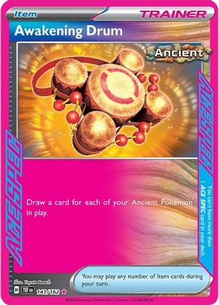 Awakening Drum 141/162 - ACE SPEC Rare - Holofoil