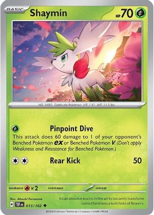 Shaymin 013/162 - Uncommon
