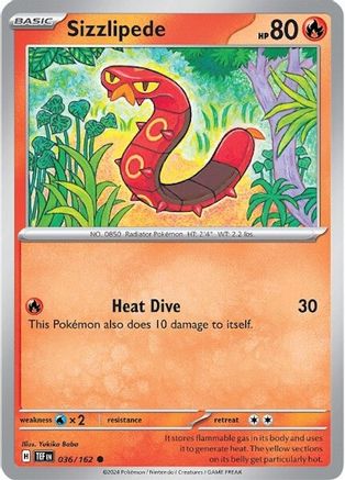 Sizzlipede 036/162 - Common