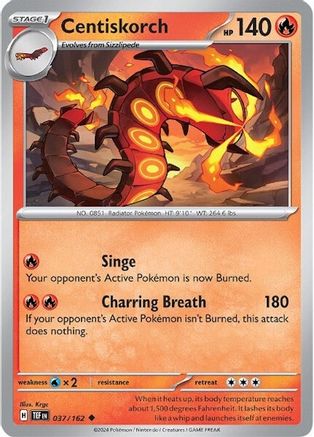 Centiskorch 037/162 - Uncommon