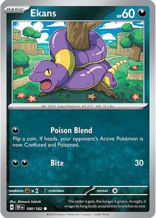 Ekans 100/162 - Common