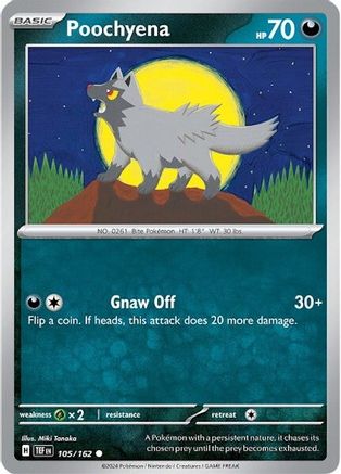 Poochyena 105/162 - Common