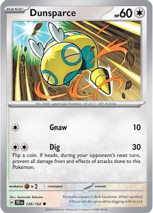 Dunsparce 128/162 - Common