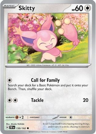 Skitty 130/162 - Common
