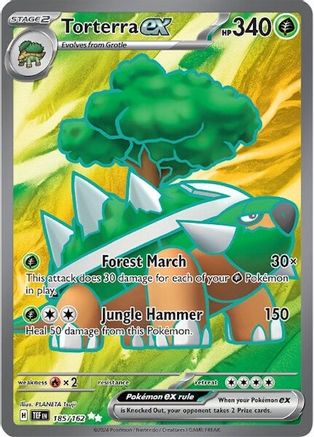 Torterra ex 185/162 - Ultra Rare - Holofoil