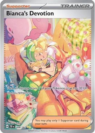 Bianca's Devotion 209/162 - Special Illustration Rare - Holofoil