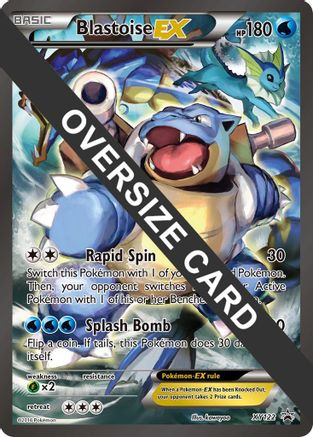 Blastoise EX (XY122/null) - Jumbo Cards Holofoil