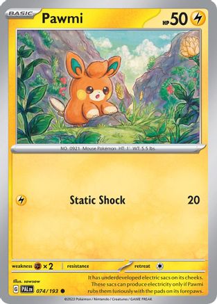 Pawmi (Cosmo Foil) 074/193 - Promo - Holofoil