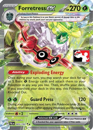 Forretress ex 005/193 - Double Rare - Holofoil