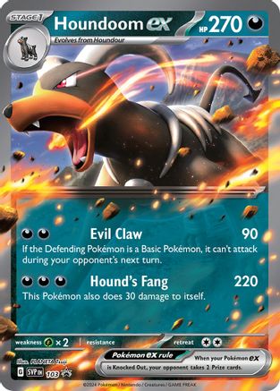 Houndoom ex 103 - Promo - Holofoil