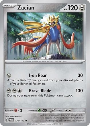 Zacian 136/182 - Rare