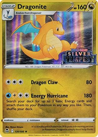 Dragonite (Silver Tempest Stamped) 131 - Holo Rare - Holofoil
