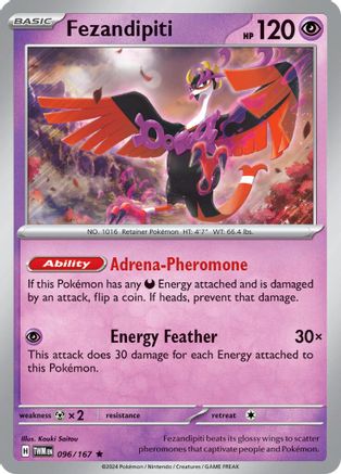 Fezandipiti 096/167 - Rare - Holofoil