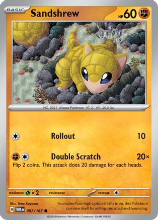 Sandshrew 097/167 - Common