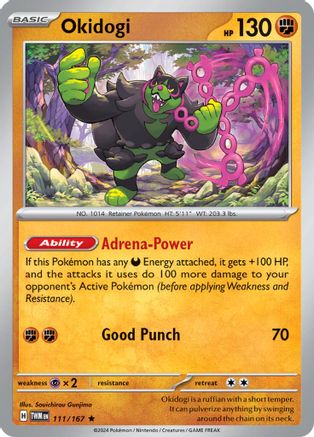 Okidogi 111/167 - Rare - Holofoil