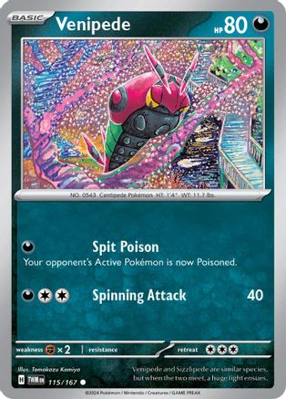 Venipede 115/167 - Common