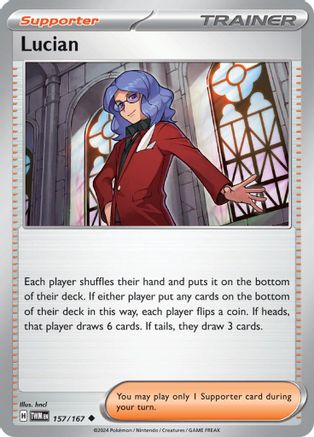 Lucian 157/167 - Uncommon - Reverse Holofoil