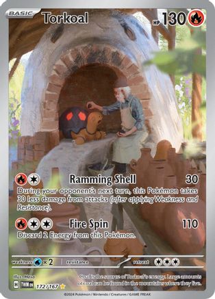 Torkoal 172/167 - Illustration Rare - Holofoil