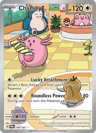 Chansey 187/167 - Illustration Rare - Holofoil