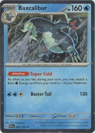 Baxcalibur 060/193 - Promo - Holofoil