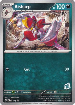 Bisharp - Darkrai Deck 112 - Promo