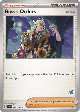 Boss's Orders - Darkrai Deck 172/193 - Rare