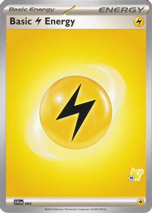 Basic Lightning Energy - Pikachu 10 004 - Common
