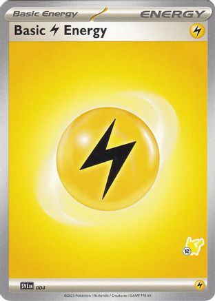 Basic Lightning Energy - Pikachu 12 004 - Common