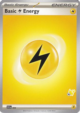 Basic Lightning Energy - Pikachu 16 004 - Common