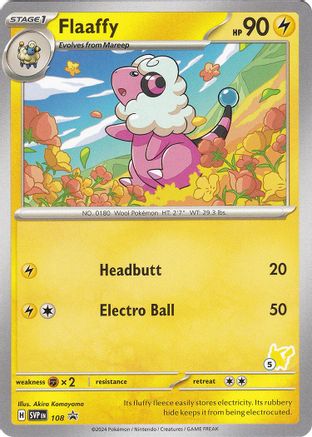 Flaaffy - Pikachu 5 108 - Promo