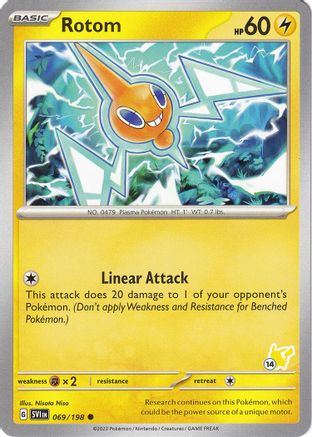 Rotom - Pikachu 14 069 - Common