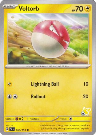 Voltorb - Pikachu 55 066 - Common