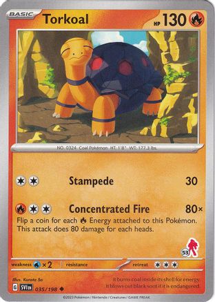 Torkoal - Armarouge 53 035 - Uncommon