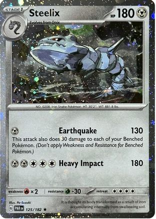 Steelix 125/182 - Rare - Holofoil