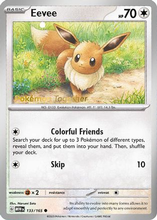 Eevee 133/165 - Promo