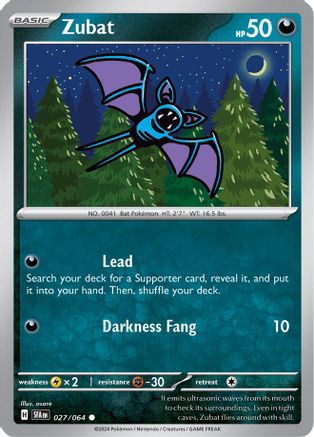 Zubat 027/064 - Common
