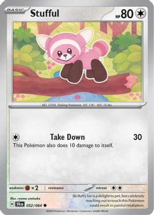 Stufful 052/064 - Common - Reverse Holofoil