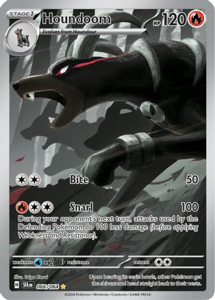 Houndoom 066/064 - Illustration Rare - Holofoil