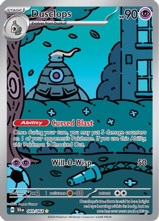 Dusclops 069/064 - Illustration Rare - Holofoil