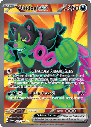 Okidogi ex 082/064 - Ultra Rare - Holofoil