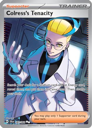 Colress's Tenacity 087/064 - Ultra Rare - Holofoil