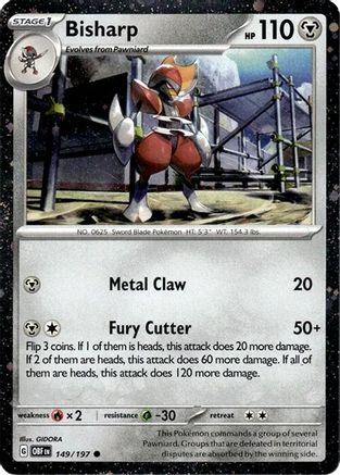 Bisharp 149/197 - Promo - Holofoil