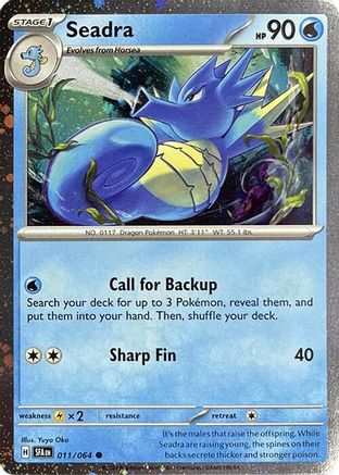 Seadra 011/064 - Promo - Holofoil