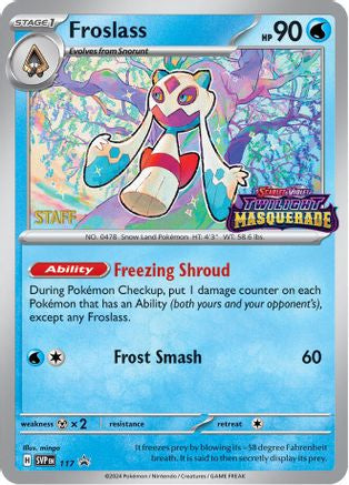 Froslass 117 - Promo - Holofoil