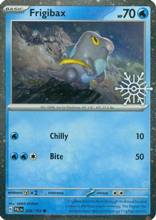 Frigibax 058/193 - Common - Holofoil