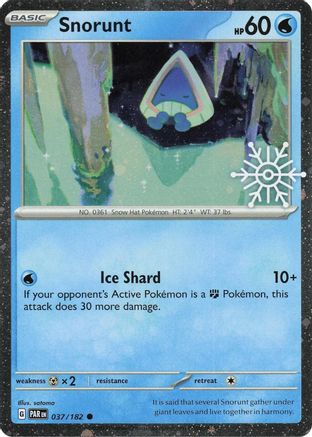 Snorunt 037/182 - Common - Holofoil