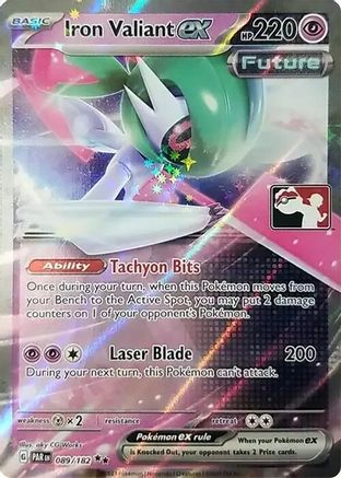 Iron Valiant ex 089/182 - Double Rare - Holofoil