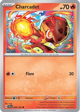 Charcadet 029/142 - Common - Reverse Holofoil