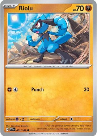 Riolu 081/142 - Common