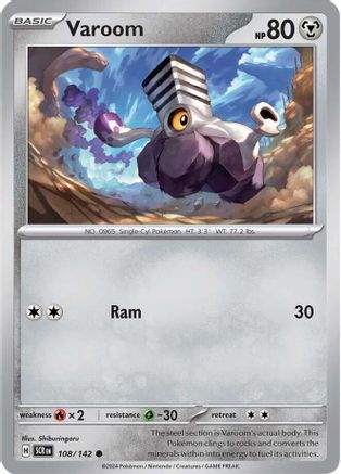 Varoom 108/142 - Common - Reverse Holofoil